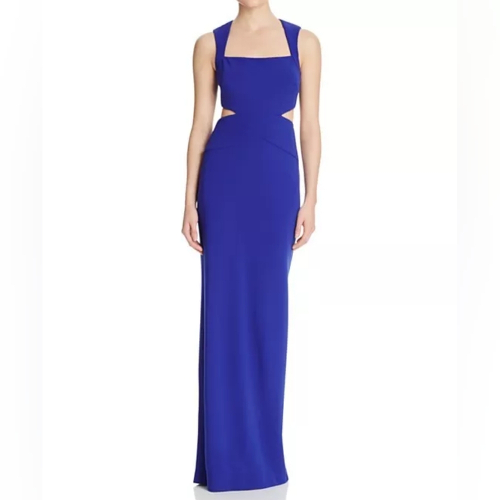 Nicole Miller Sz 6 Royal Blue Evening Gown